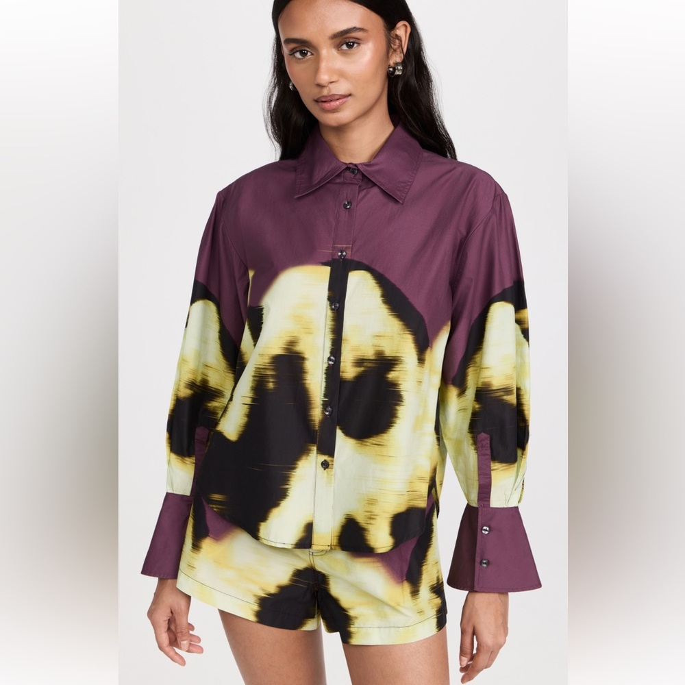 Jonathan Simkhai Avila Poplin Short & Matching Shorts